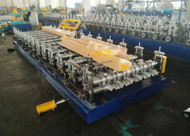 Quick Change Roofing Sheet Roll Forming Machine, Rafted Type Metal Roofing Rollforming Machine