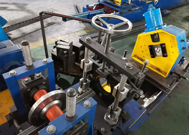 U Track Roll Forming Machine, Steel U Shape Rack Bracing Section Rollformer