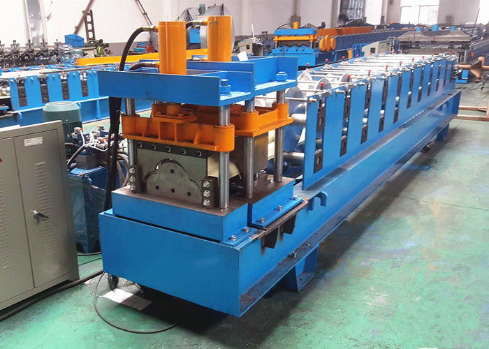 Metal Ribbed Ridge Cap Roll Forming Machine For Roof Joint Sealing